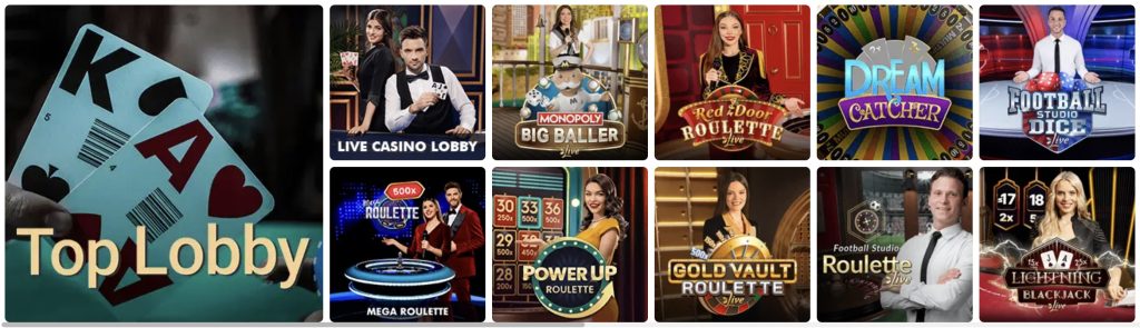 20Bet élő kaszinó