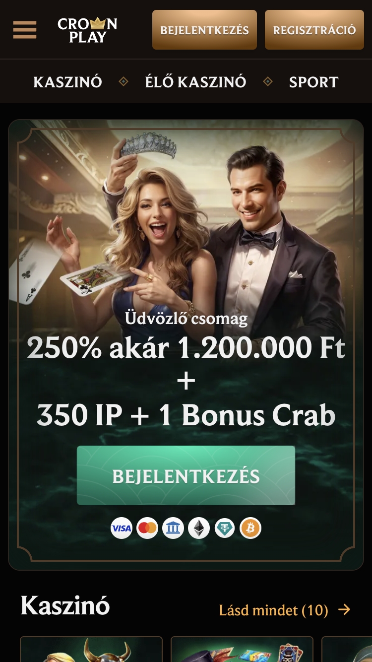 CrownPlay_kaszinó regisztráció 1