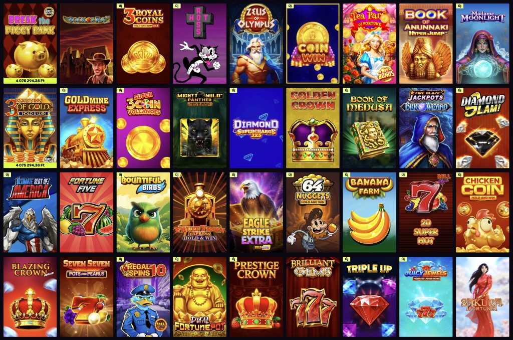 Sportuna Casino - Nyerőgépes játékok