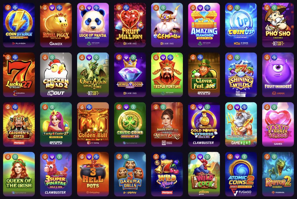 Winspirit Casino - Nyerőgépek