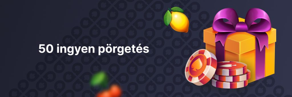50 ingyen pörgetés