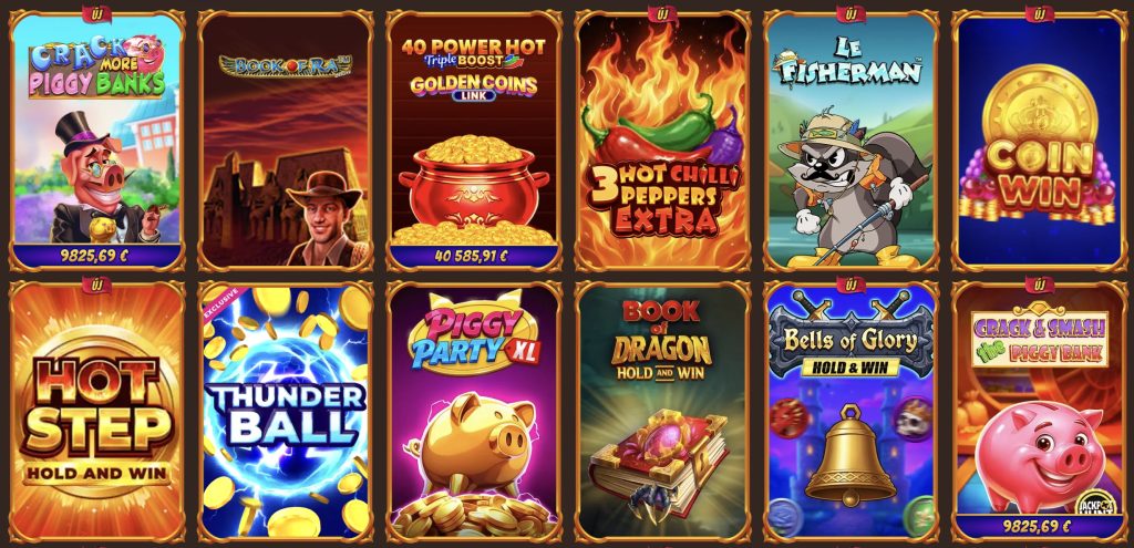 Az Alawin Casino játékkínálata