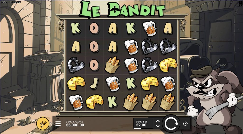 Le Bandit predogled igralnega avtomata