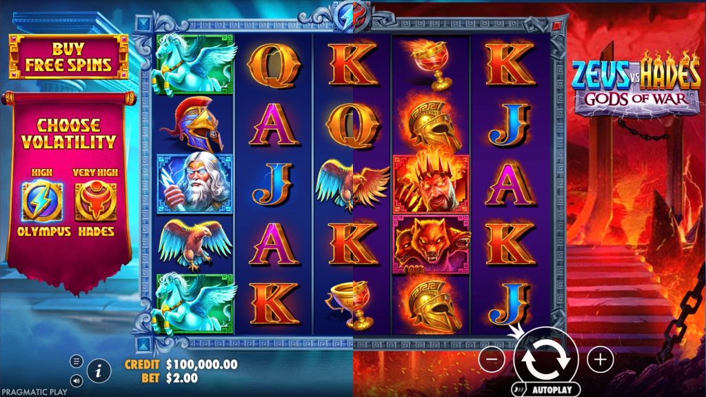 Preview / Demo - Zeus vs Hades Eelvaade