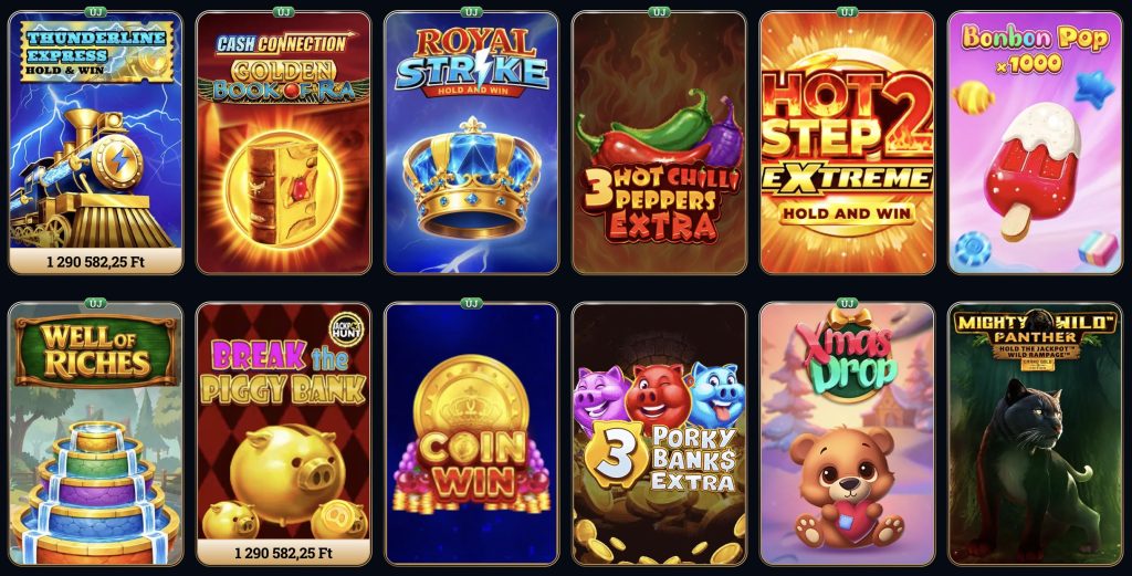 Millioner Casino játékok