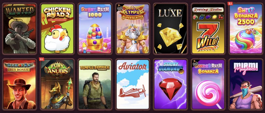 5Gringos Casino játékok